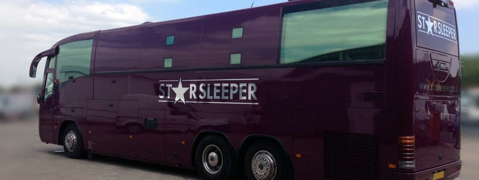 Starsleeper bus hire